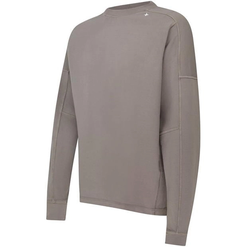 Stone Island Stellina Cotton Crewneck Sweater - Beige
